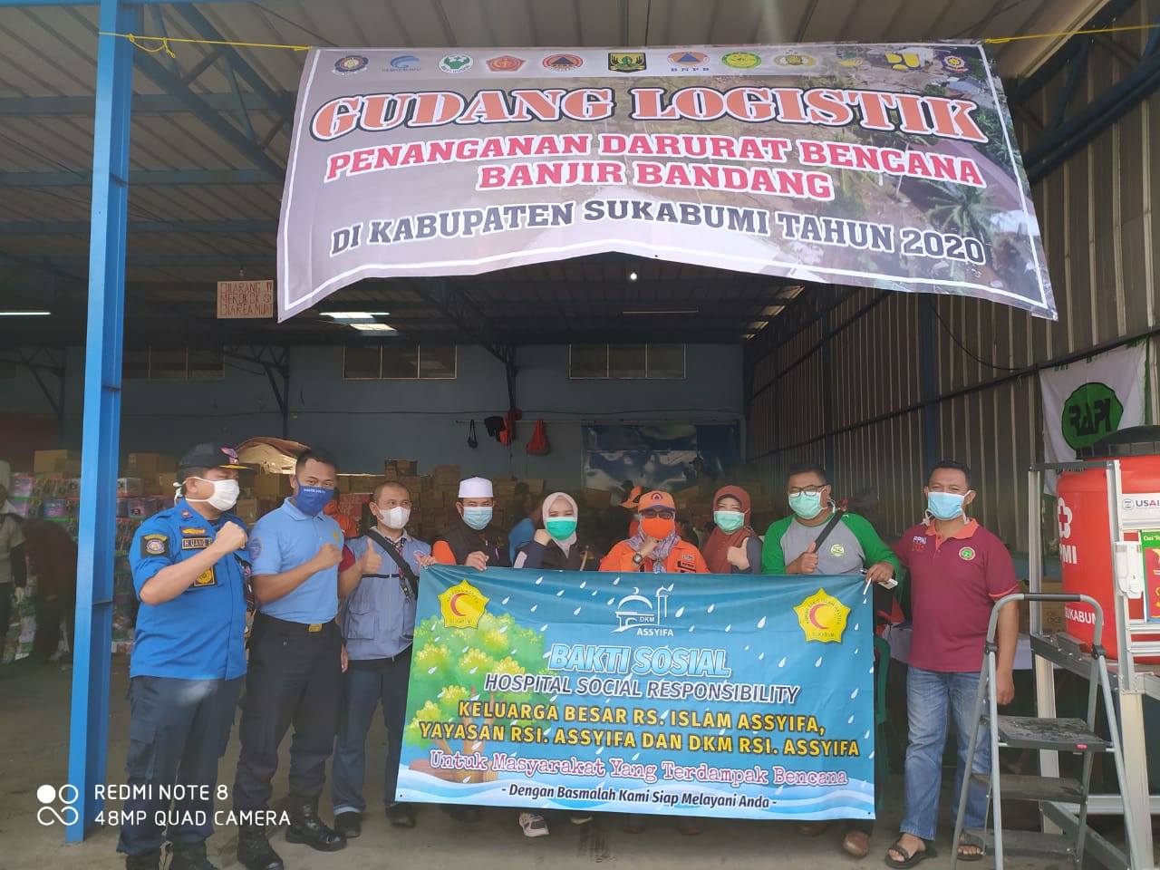 RS Islam Assyifa Tanggap Bencana Banjir Cicurug, Cidahu Sukabumi